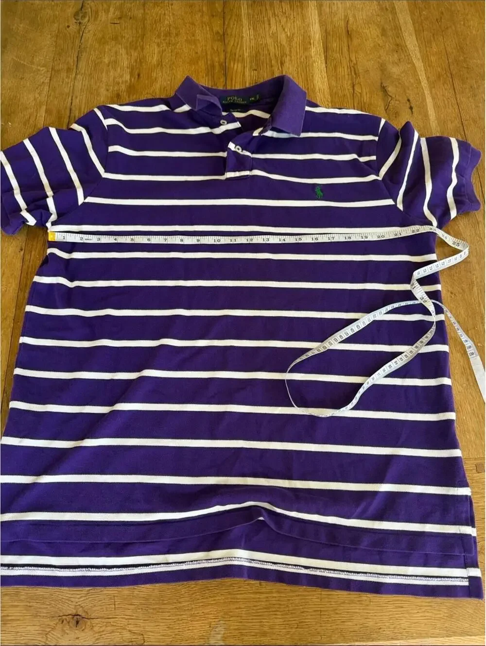 Polo Ralph Lauren Purple Stripe Polo XXL